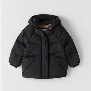 Zara Kids Down Puffer Coat